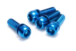 Reverse Schroevenset Voor Schijfrem M6 18mm - 4 Stuks - Blauw
