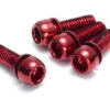 Reverse Schroevenset Voor Schijfrem M6 18mm - 4 Stuks - Rood