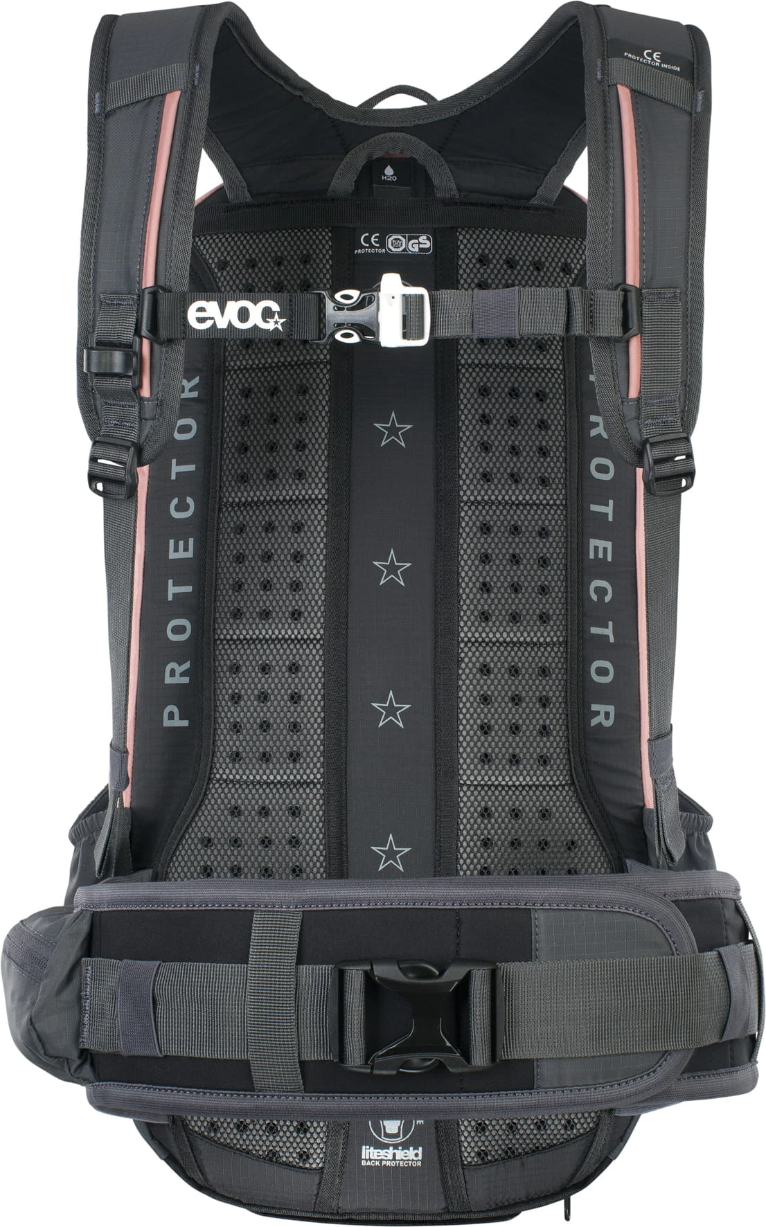 Evoc FR Enduro 16 - Stofroze/koolstofgrijs 2 Evoc FR Enduro 16 - Stofroze/koolstofgrijs - Afbeelding 2