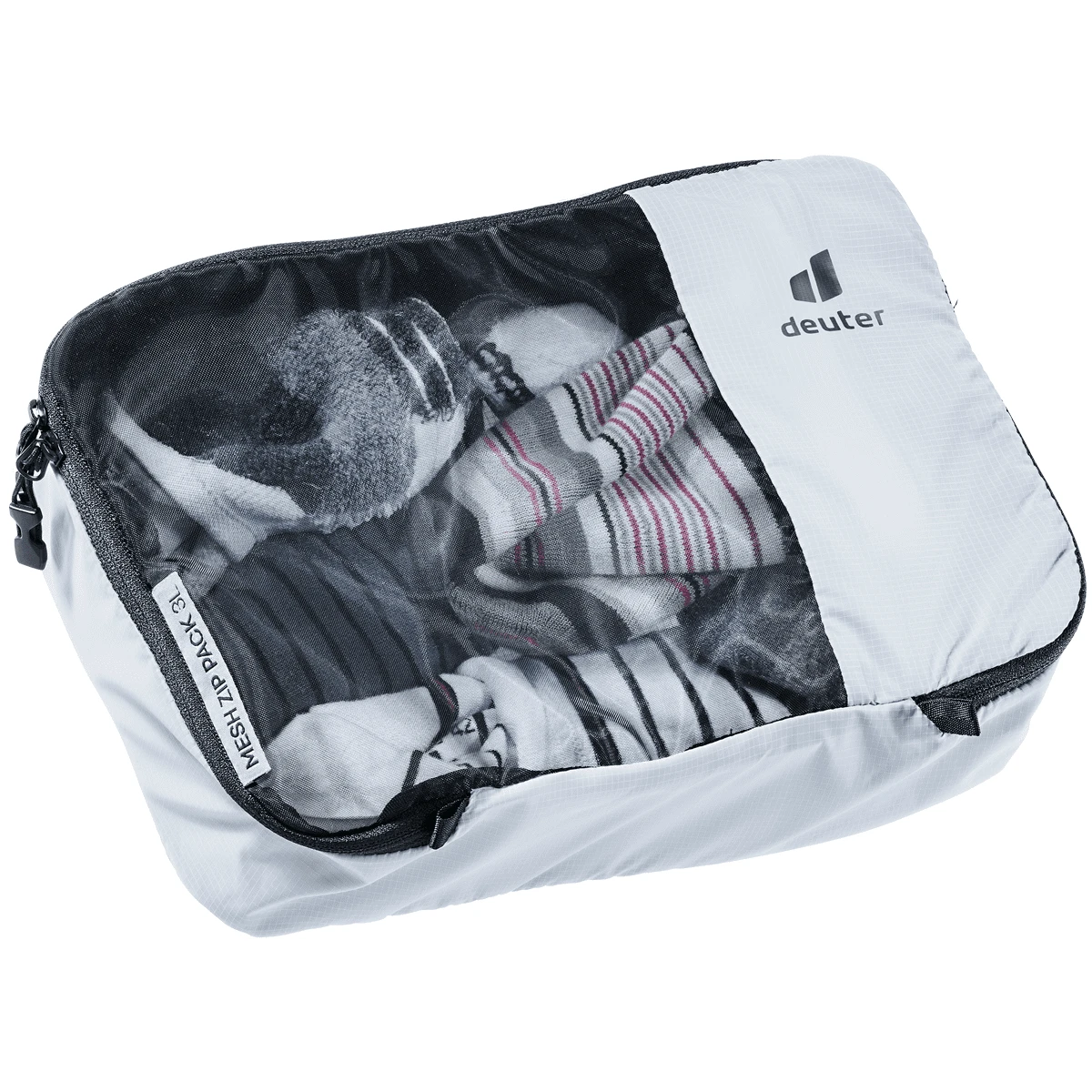 Deuter Mesh Zip Pack 3 - Grijs 1 Deuter Mesh Zip Pack 3 - Grijs
