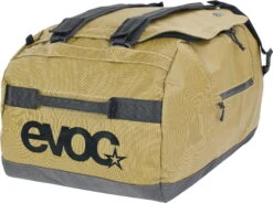 Evoc Duffeltas 60 L - Curry/Zwart -Fiets Verkoop 4250450725398 DUFFLE BAG 60 CURRY BLACK D3