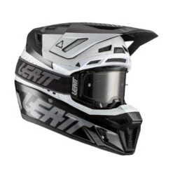 LEATT Helm Incl. Bril 8,5 V22 Zwart-wit