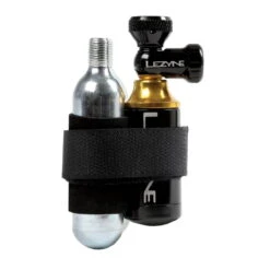 Lezyne Tubeless CO2 Blaster Reparatieset Incl. 2 Patronen - Zwart/Goud -Fiets Verkoop Lezyne Co2 set