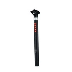 Zadelpen Met 5 LED's StVZO - ø 27.2 Mm - Zwart