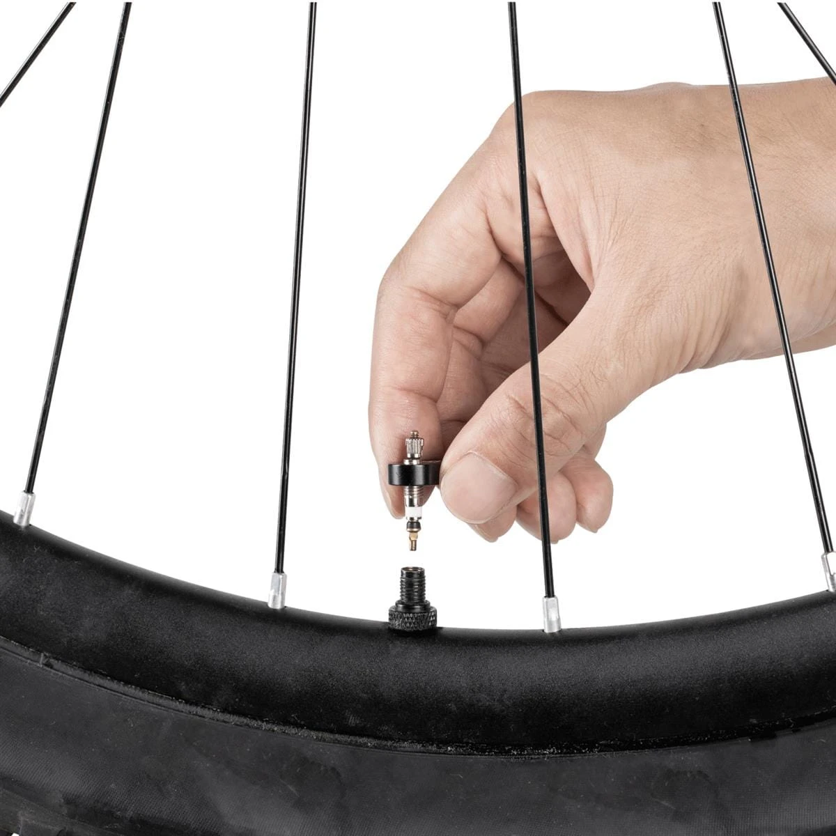 Topeak Ventielverlenger 70mm (set Van 2) 8 Topeak Ventielverlenger 70mm (set Van 2) - Afbeelding 8