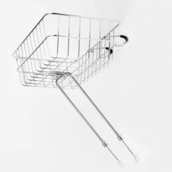 Mandje Mandje Voor Montage Op Voorwiel - Incl. Bevestigingsmateriaal -Fiets Verkoop basket korb fuer vorderradmontage inkl montagezubehoer 99411