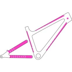 Muc-Off Frame Beschermingsset E-MTB - Helder Mat -Fiets Verkoop muc off frame protection kit dh enduro trail bolt pink 4 1289862jrPm8m8itH3zM