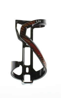 Liv Airway Sport Bidonhouder Sidepull Links Zwart/oranje/rood
