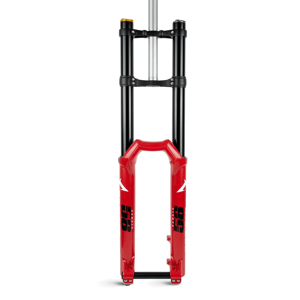 Marzocchi Bomber 58 27,5 Inch - 203 Mm Veerweg - 52 Mm Offset - 20x110 Mm - Zwart/rood 2 Marzocchi Bomber 58 27,5 Inch - 203 Mm Veerweg - 52 Mm Offset - 20x110 Mm - Zwart/rood - Afbeelding 2