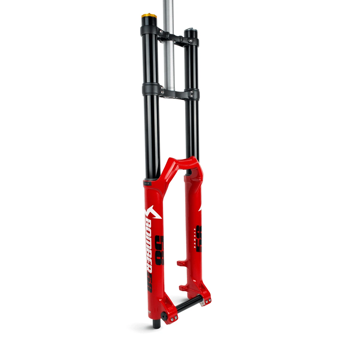 Marzocchi Bomber 58 27,5 Inch - 203 Mm Veerweg - 52 Mm Offset - 20x110 Mm - Zwart/rood 1 Marzocchi Bomber 58 27,5 Inch - 203 Mm Veerweg - 52 Mm Offset - 20x110 Mm - Zwart/rood